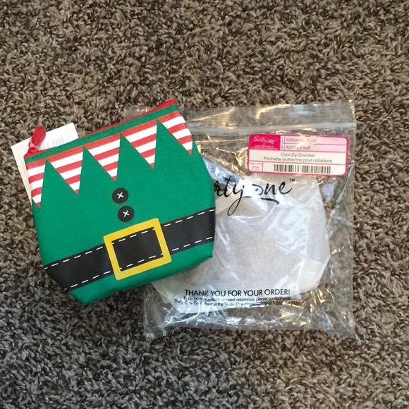 Thirty One Cool Zip Snacker in Elf Suit NWT